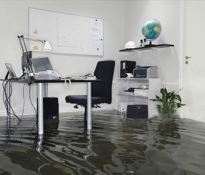 flooded retail foor